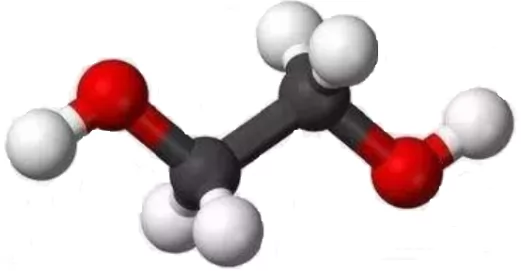 Молекулярная модель гликоля